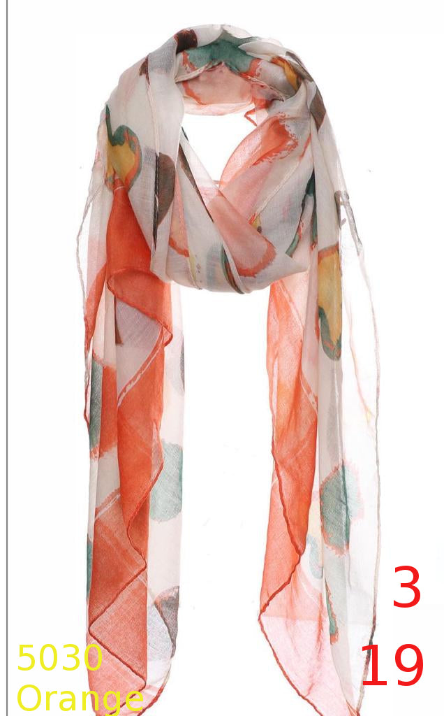 Multi Colored Scarf Middle Eastern Boutique