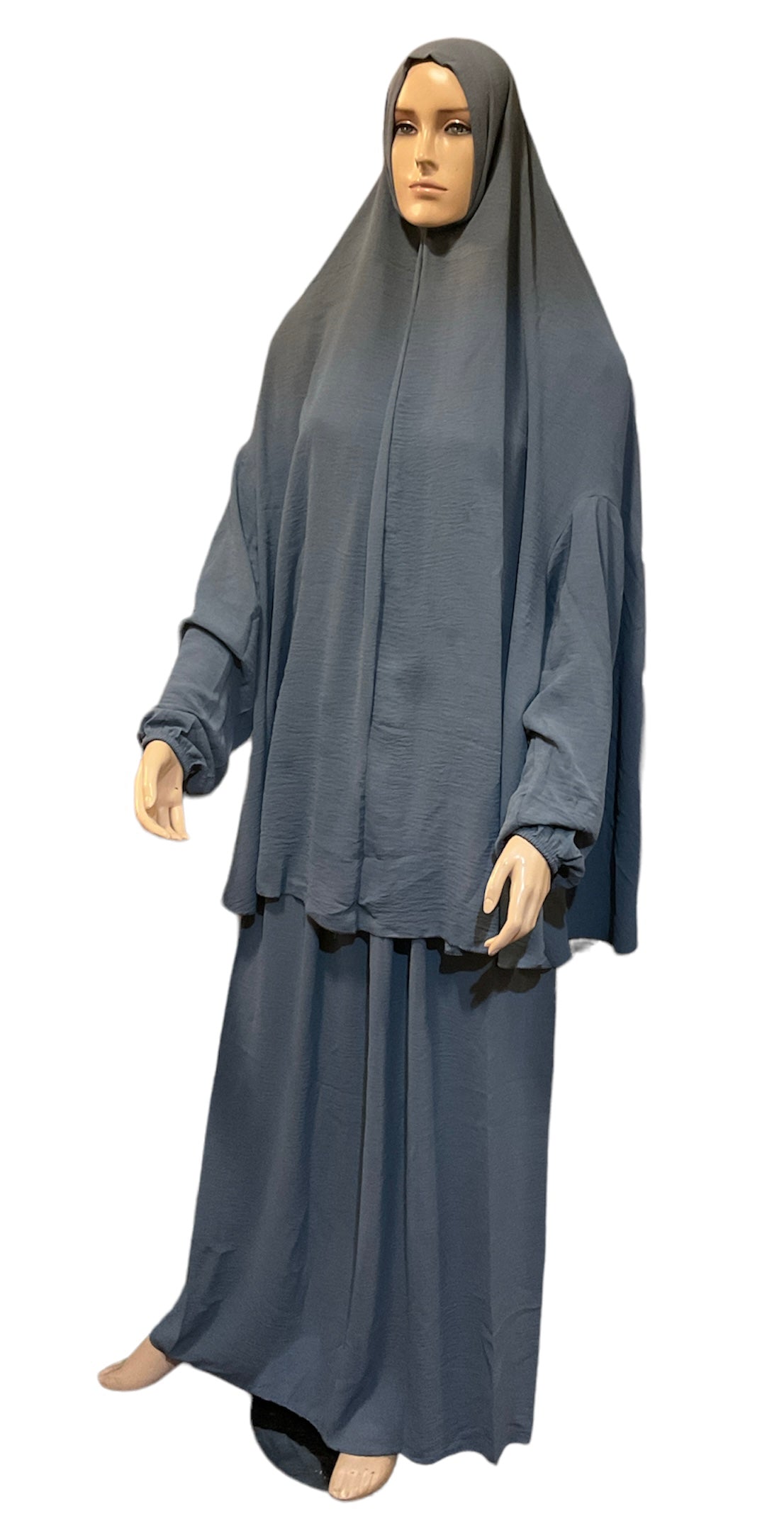 Muslim Women Two-Piece Prayer Outfit - Plain Colored.