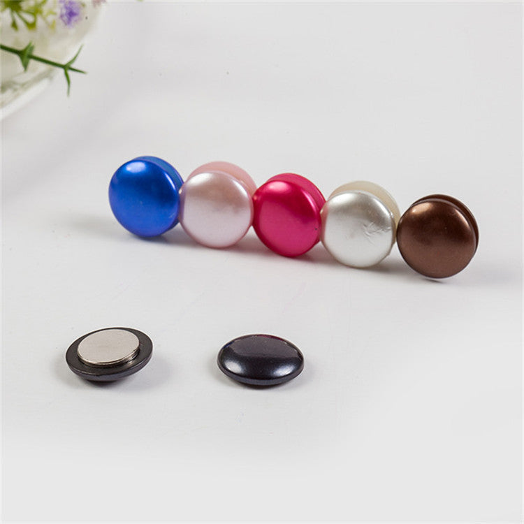 Hijab Magnetic Pin Round Magnetic Hijab Pins Buttons Multi Use Hijab Magnets for  Women Scarf Knitwear Hats Lapel Safety, 12 Colors Middle Eastern Boutique