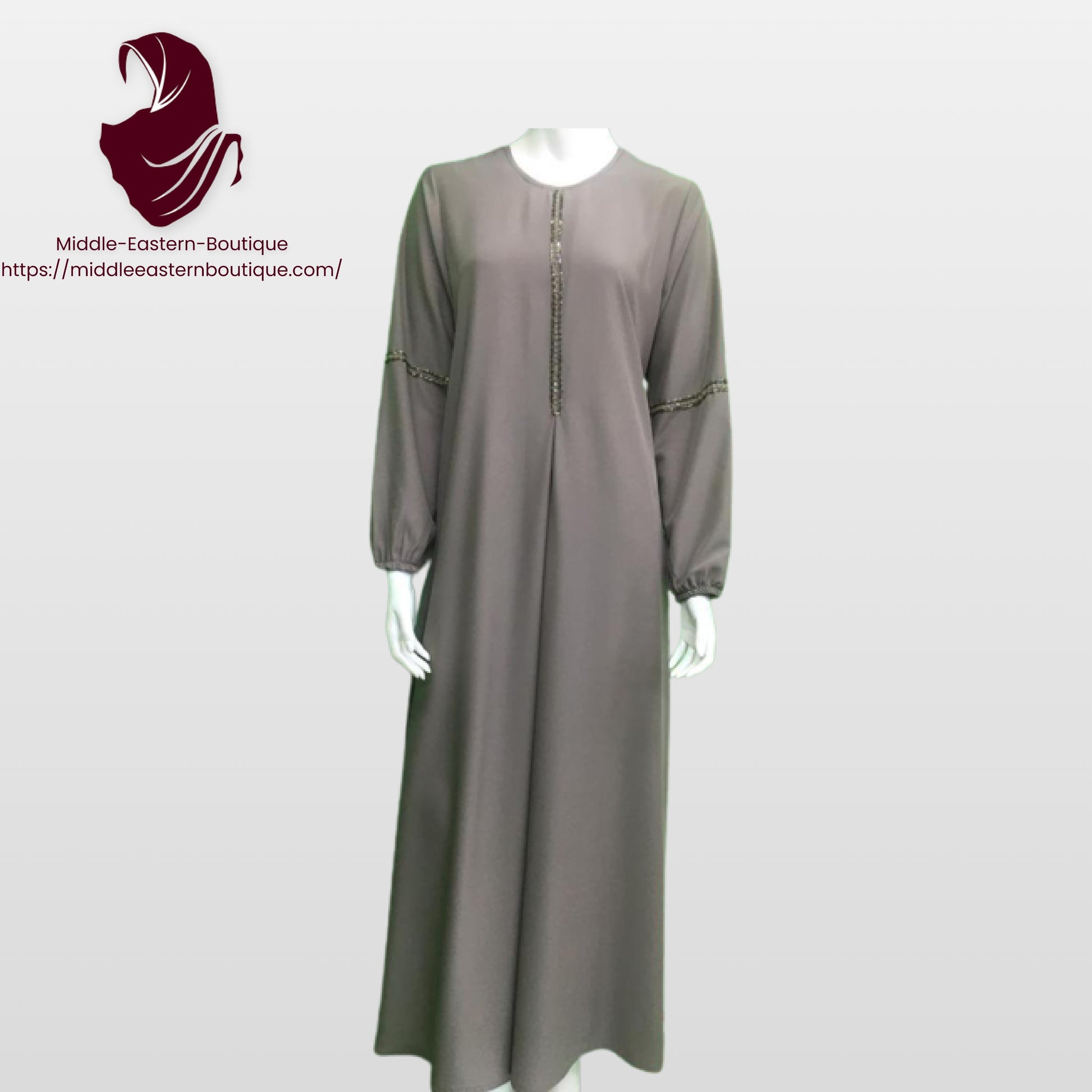 3 Piece Abaya Set Muslim Women Dubai Islamic Clothing Modest