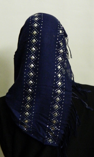 Maisa'a Shawl With Rhinestones and Studds Middle Eastern Boutique