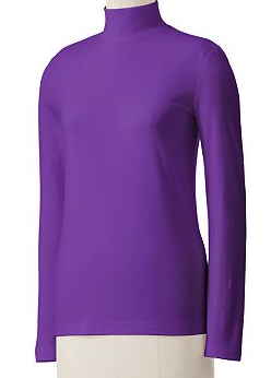 Essential Solid Mockneck Cotton Top Middle Eastern Boutique