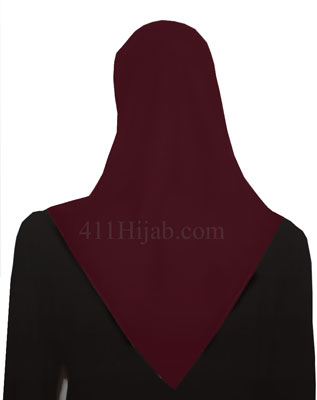 Plain Georgette Square Scarf Middle Eastern Boutique