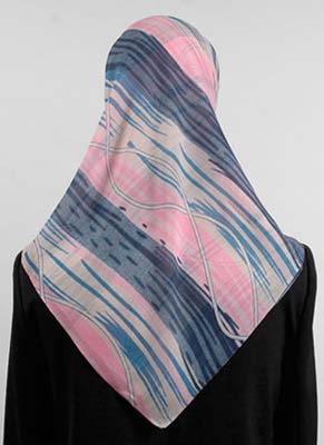Printed Chiffon Square Scarf Middle Eastern Boutique