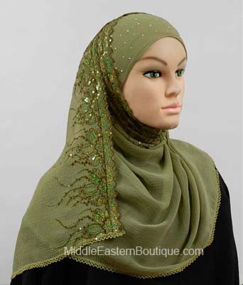 Shawls 2-in-1 w/Caplet Middle Eastern Boutique