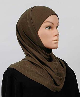 Two Piece Jersey Hijab Middle Eastern Boutique