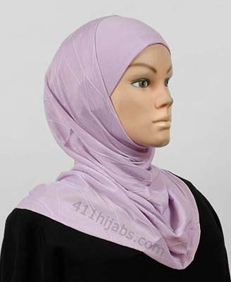 Two Piece Zumrud Jacquard Hijab Middle Eastern Boutique
