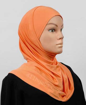 Two Piece Silky Deluxe Hijab Middle Eastern Boutique