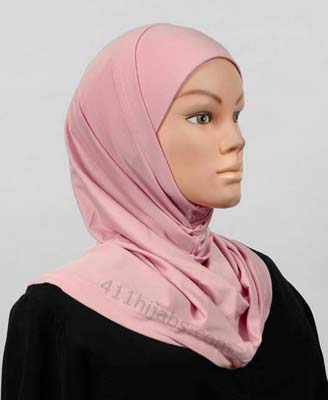 Two Piece Silky Deluxe Hijab Middle Eastern Boutique