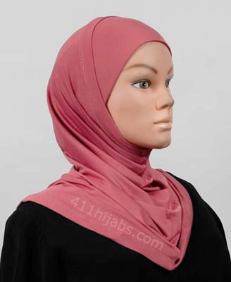 Two Piece Silky Deluxe Hijab Middle Eastern Boutique