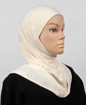 Two Piece Silky Deluxe Hijab Middle Eastern Boutique