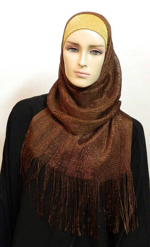 SHIMMERY LIGHT WEIGHT LONG MESH SCARF Middle Eastern Boutique