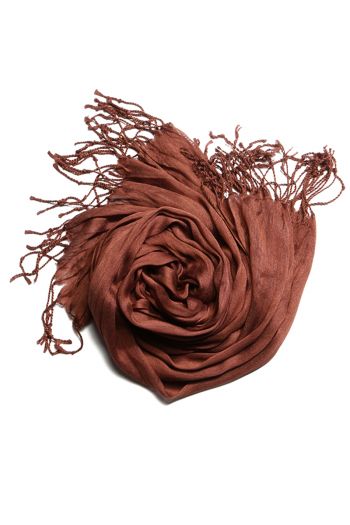 SOLID SCRUNCH SCARF COTTON SILK Middle Eastern Boutique